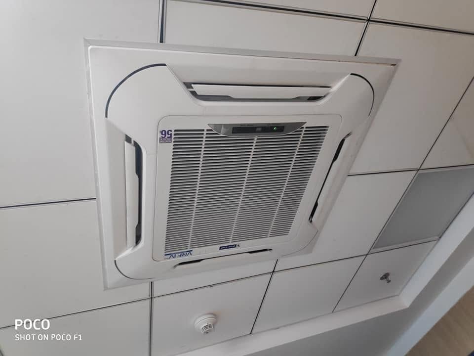 Cassette AC installation