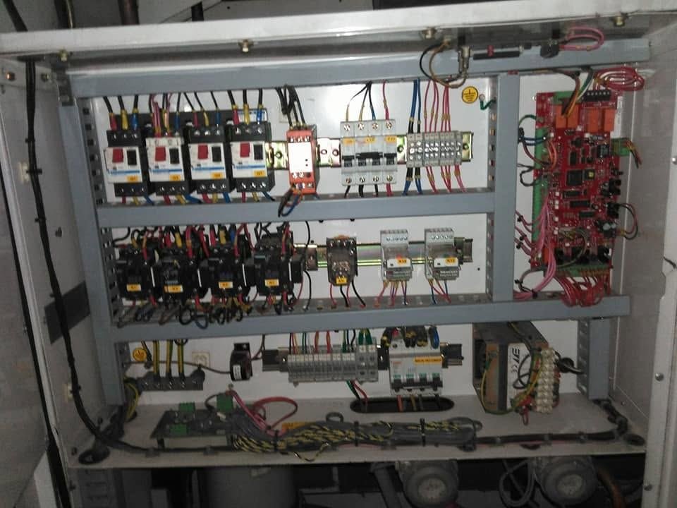 Chiller control panel