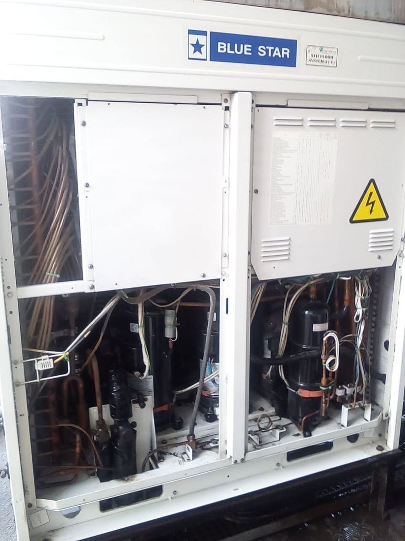 VRF unit servicing